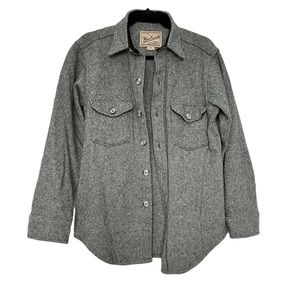 Woolrich Grey Shirt Jacket